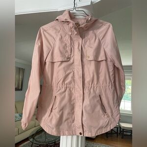 Cavalini women’s original Rain jacket Rose/ pink with hoodie size Medium
